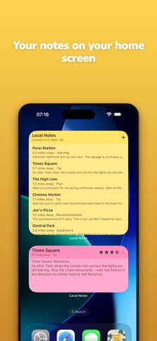 Local Notes: Map Your Memories Screenshot 5 of 8