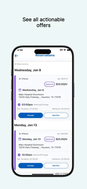 AMN Interpreter Scheduler screenshot 3