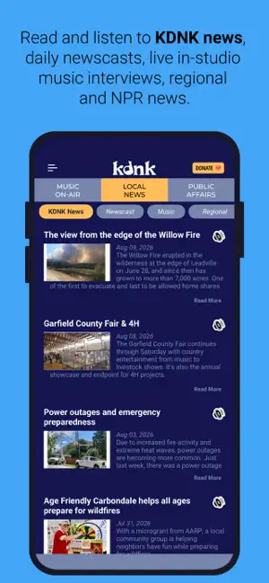 KDNK Community Radio screenshot 4