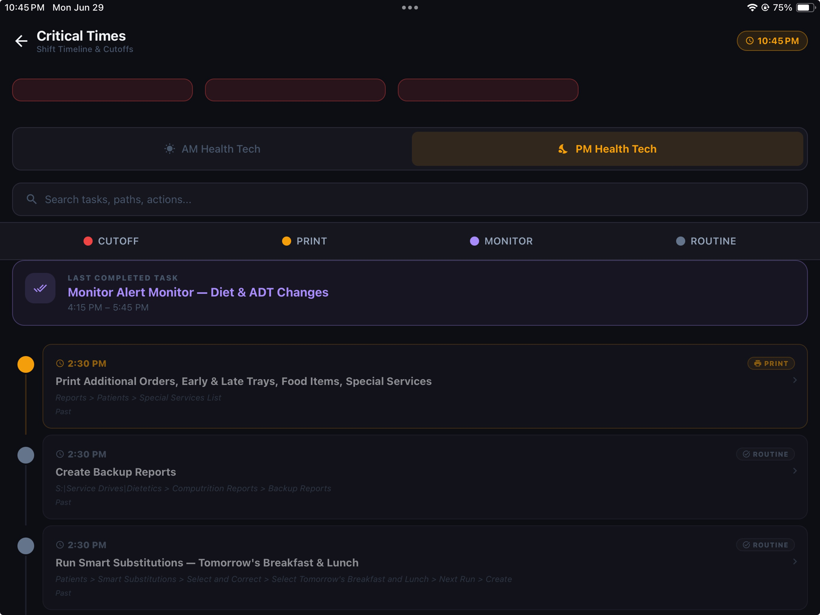 HealthTech ShiftFlow screenshot 10