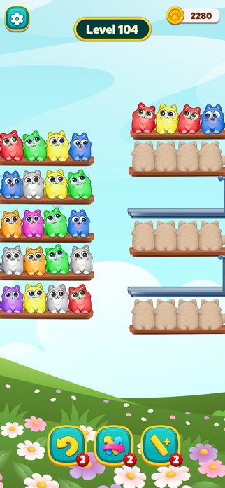 Kitty Sort Screenshot 3 of 6