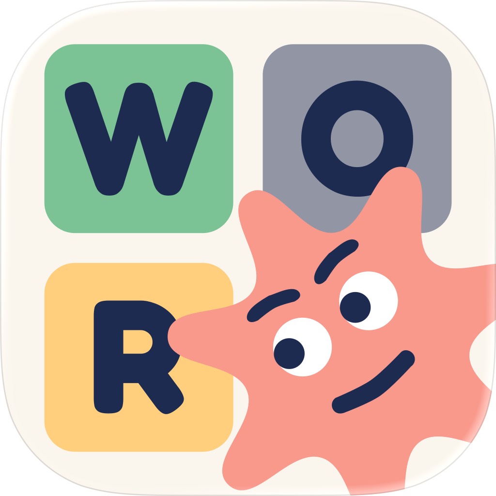 Apple App Store cover for WordLeague Daily Riddle Puzzle