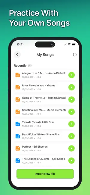 Pianio - Learn Piano Keyboard iPhone screenshot 6
