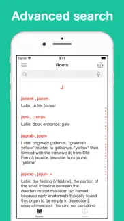 classical root dictionary iphone images 2