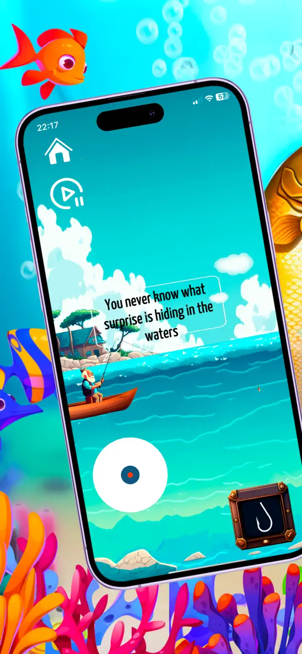 Screenshot #1 pour Fishing Time: Lucky Catch