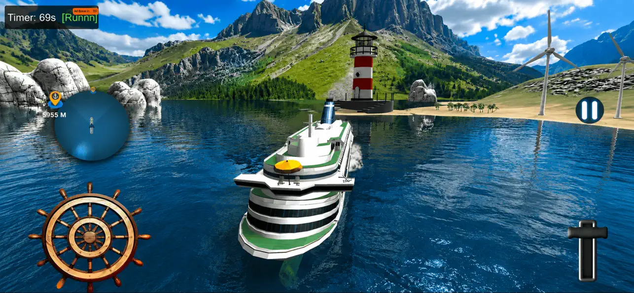 Screenshot #2 pour Simulateur de bateau croisière