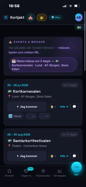 Kortjakt iPhone screenshot 1
