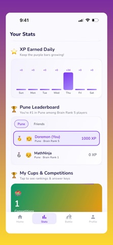 Brain League: Mental Math Screenshot 6 of 7