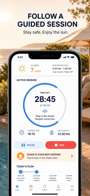 Tanning Timer: UV Sun Tracker screenshot 4