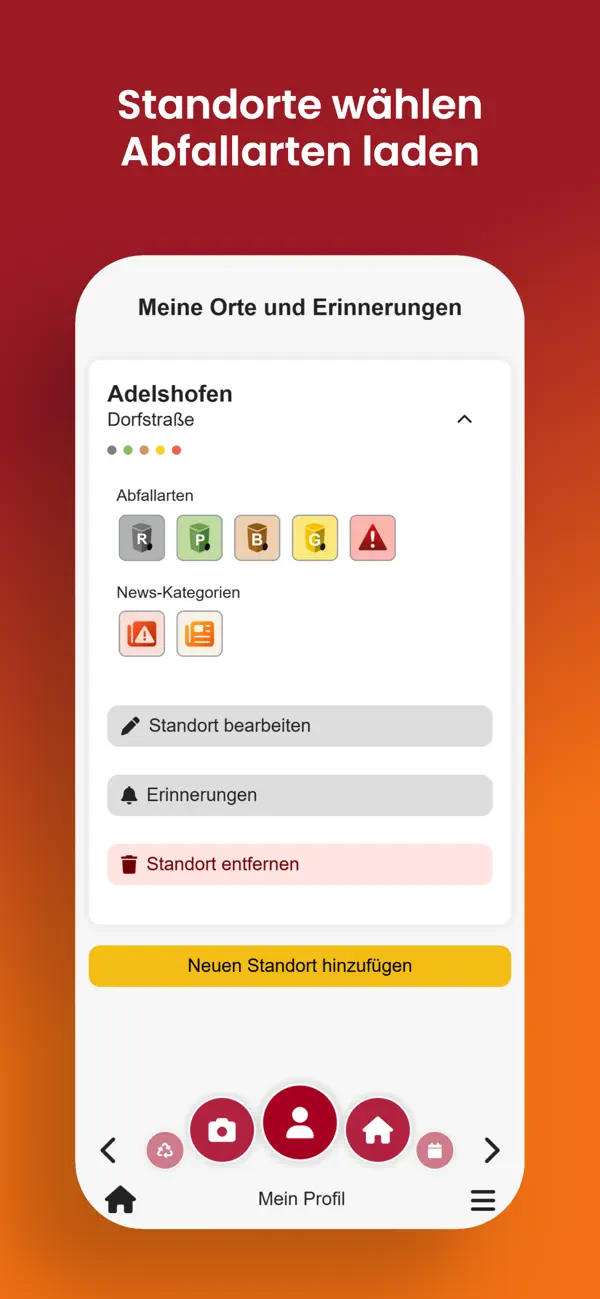 Screenshot #3 pour Landkreis Ansbach Abfall-App