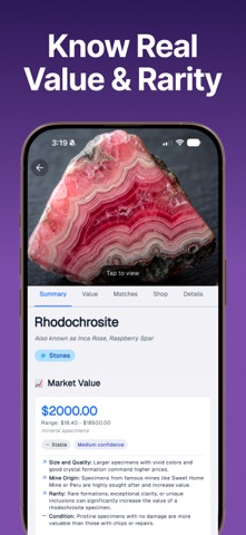 MineralEye: Rock & Crystal ID iPhone screenshot
