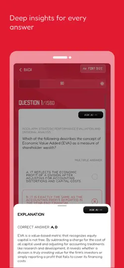 ACCA P-Level Prep: With AI iPhone Screenshot 4
