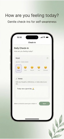 Phea - Mindful Eating iPhone screenshot