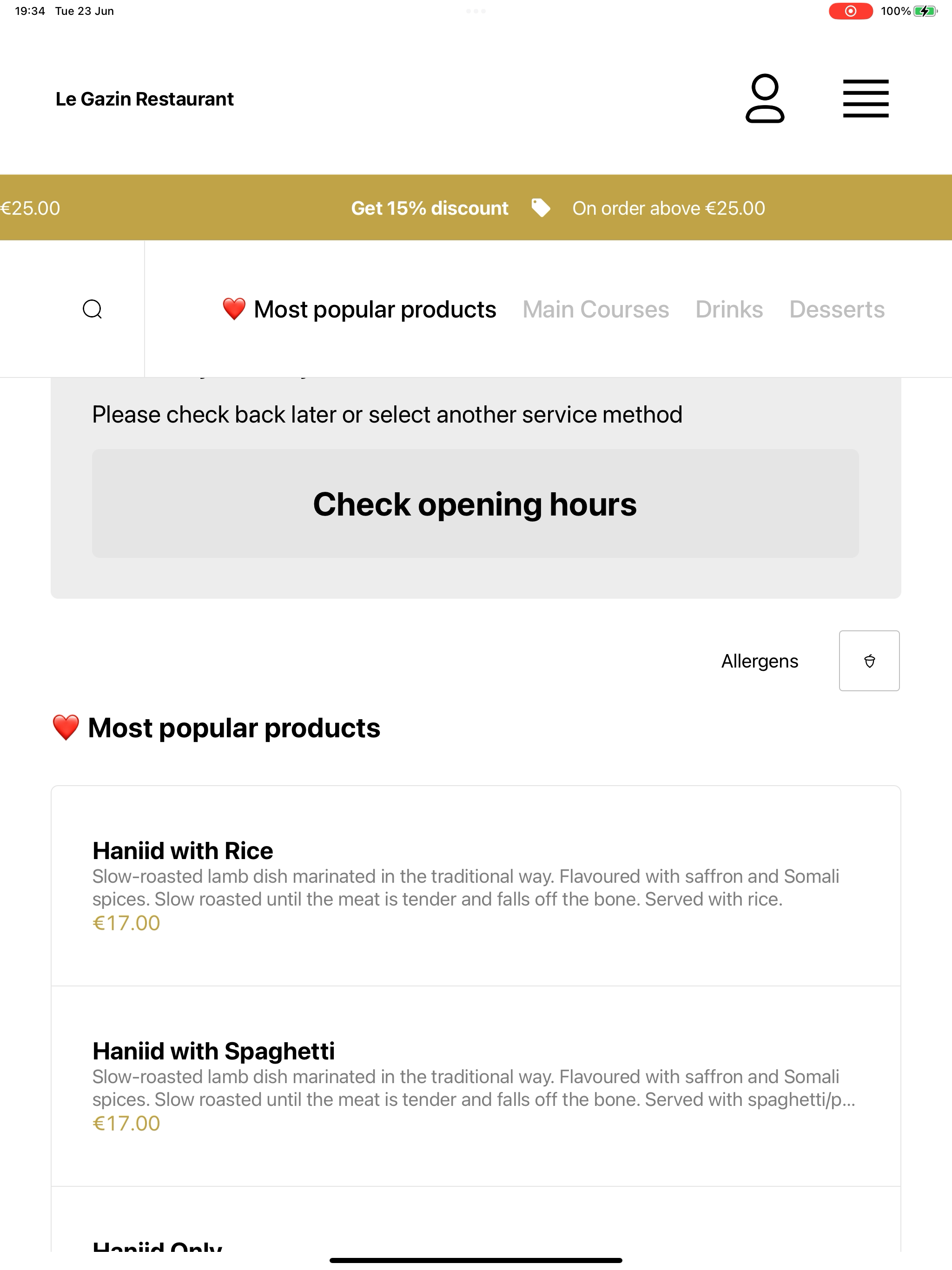 Le Gazin Restaurant screenshot 13