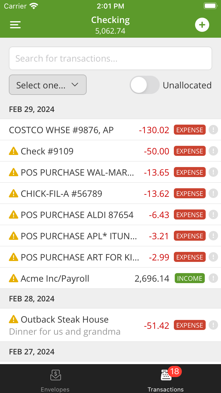 NeoBudget