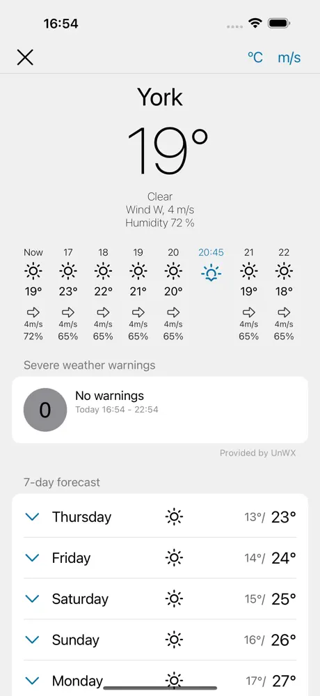 Rain Alarm Pro screenshot 4