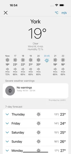 Regn Alarm Pro iPhone-skjermbilde 4
