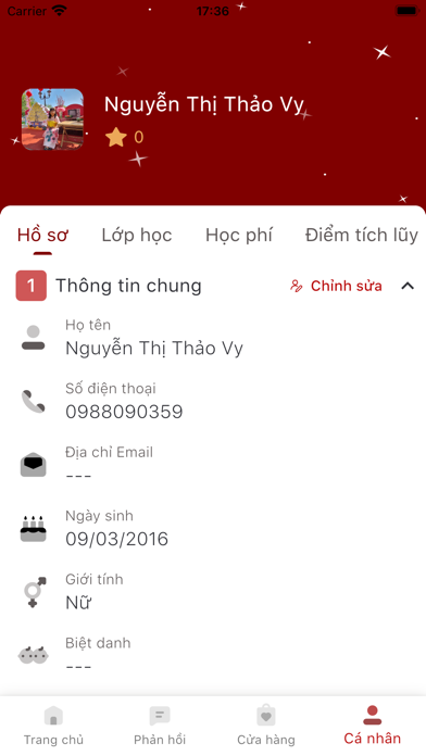 CB Centres Screenshot