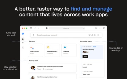 Dropbox Dash for Business screenshot 1
