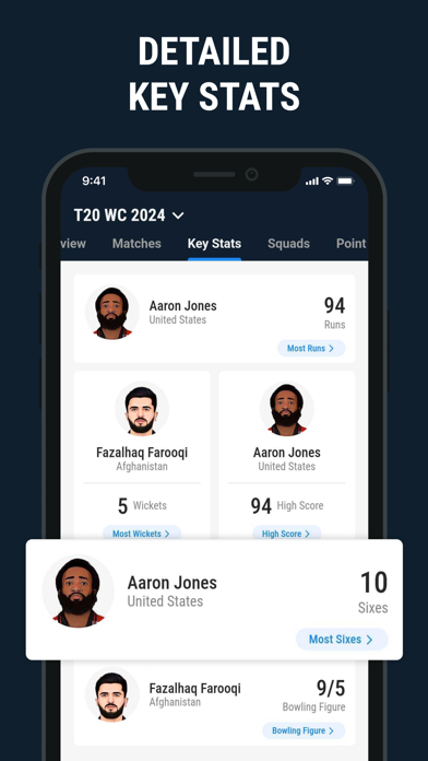 CricLive :Live Score Live line Screenshot