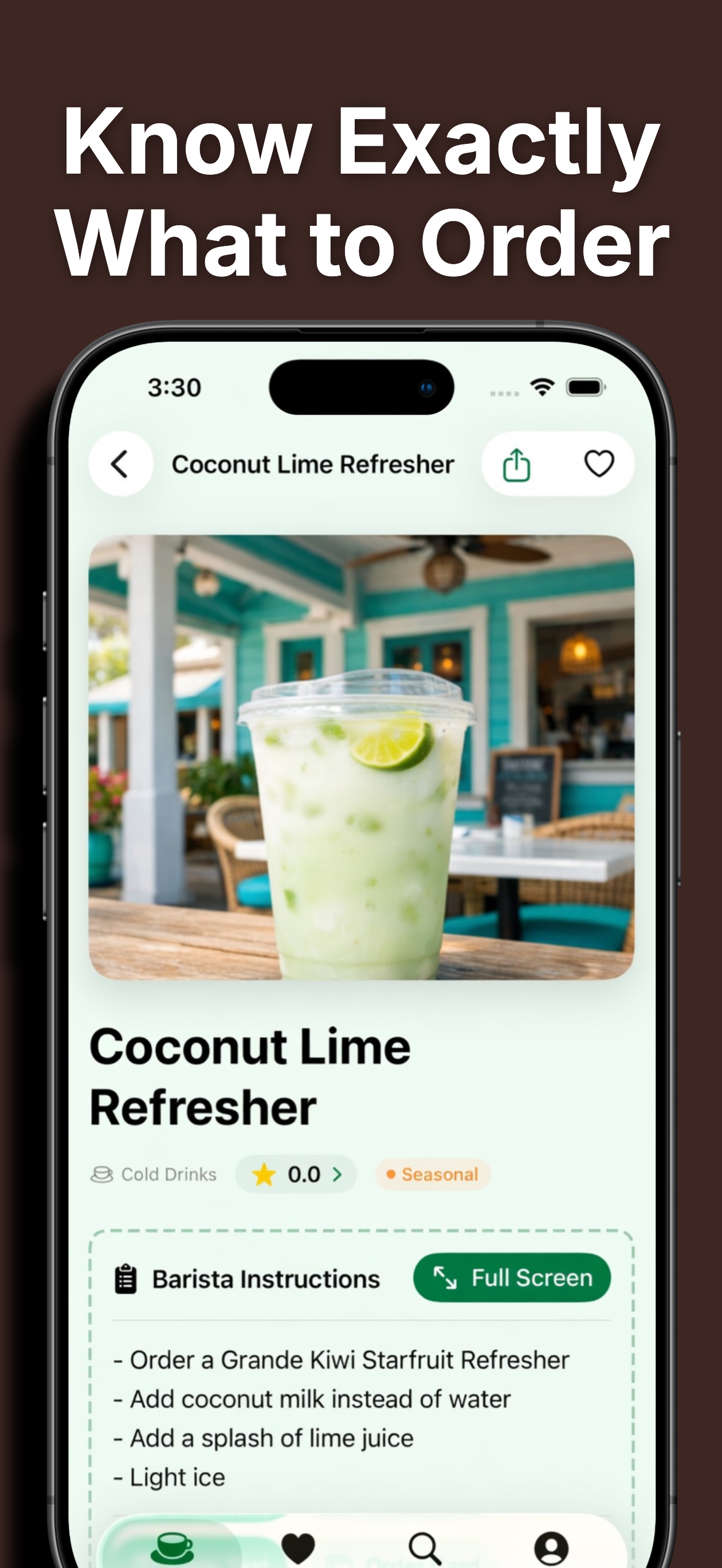 Secret Menu for Starbucks!