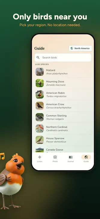 Bird ID & Sounds: Warbla screenshot 5