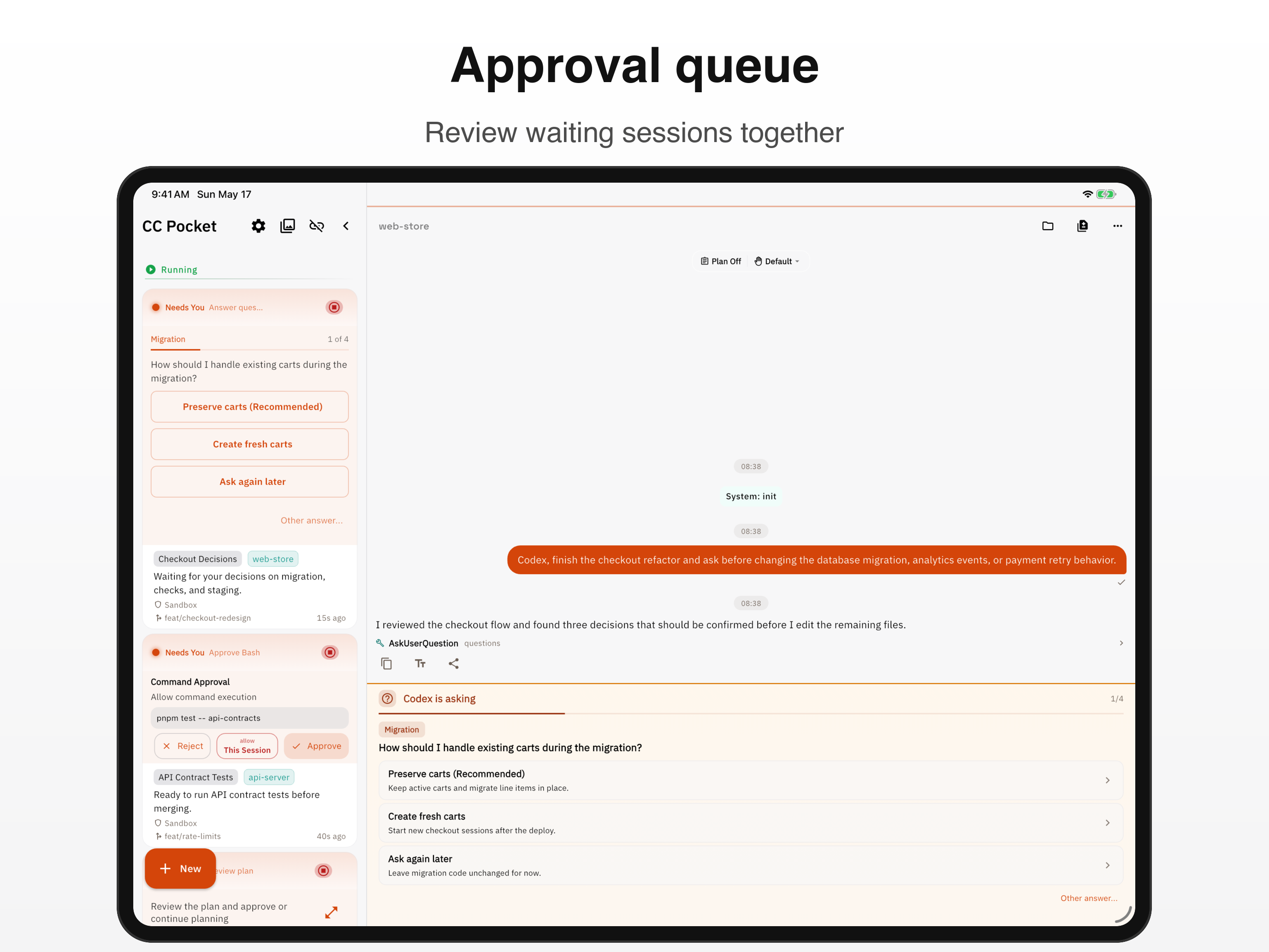 CC Pocket: Code Anywhere