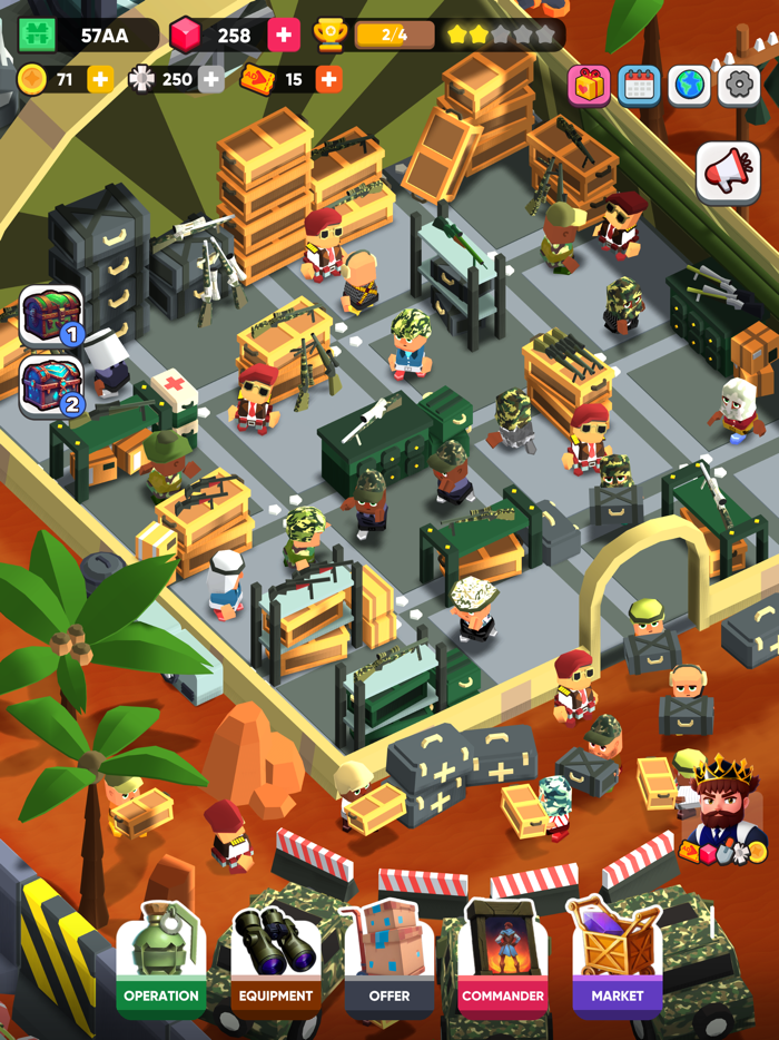 Army Store Tycoon Idle Base