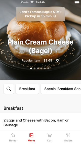 App screenshot
