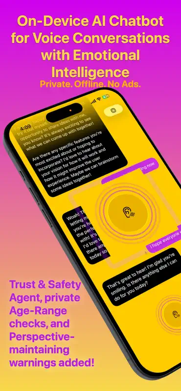 On Device Chat  AI Best Friend screenshot 1 of 4