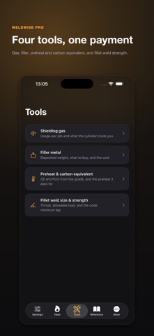 Weldwise: Welding Calculator Screenshot 3 of 4