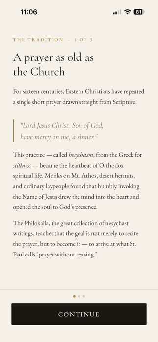 Jesus Prayer Screenshot 2 of 6