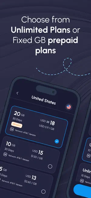 Nomad eSIM: Prepaid Data Plan iPhone screenshot 2