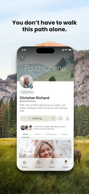 Faith Online: Christian Social screenshot 1