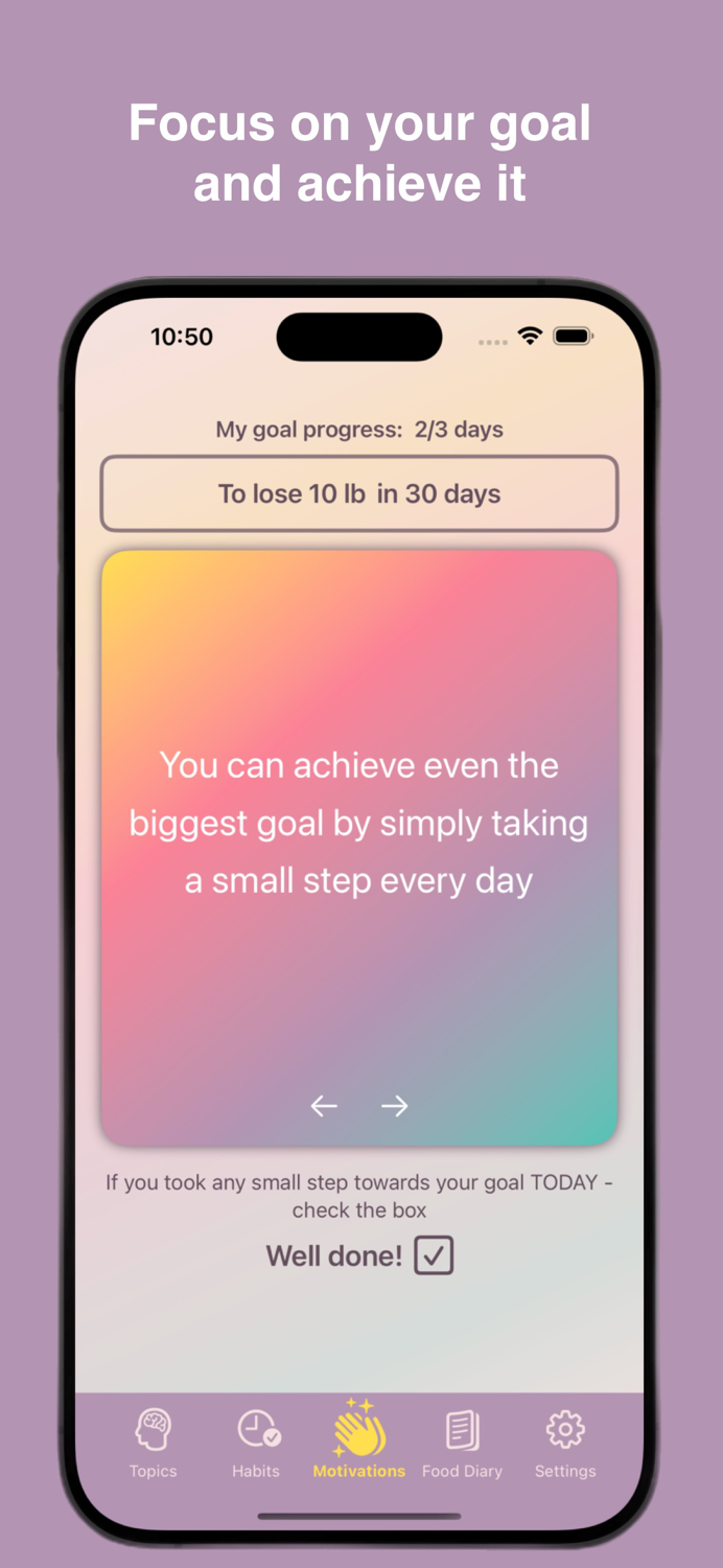 ELIXIR Motivation Weight Loss