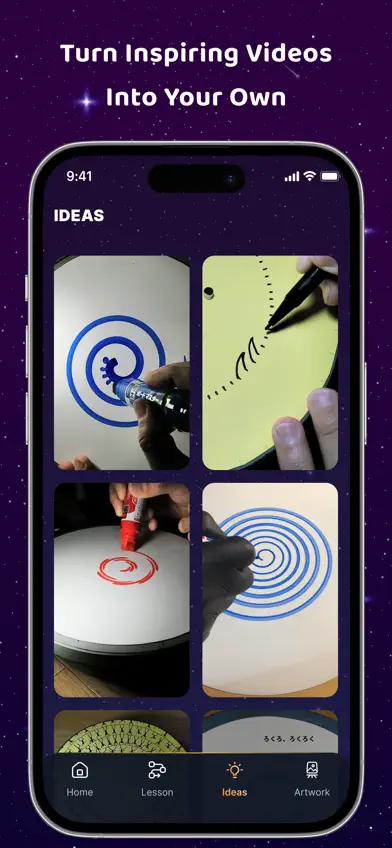 Magic Wheel - Spin Art Drawing screenshot 4