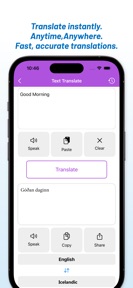 English - Icelandic Translator screenshot