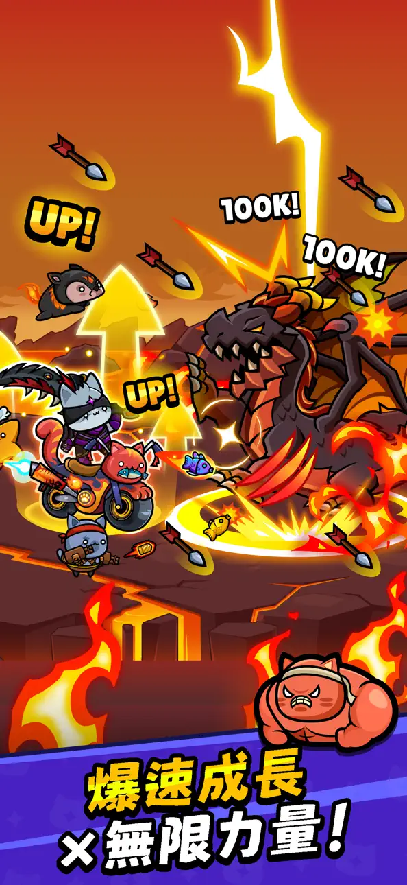 Meow Knights: Idle RPG iOS Mod IPA screenshot 2 - iOS game interface