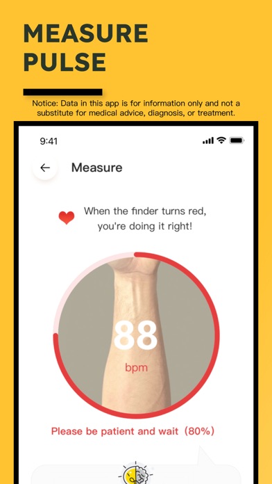 Heart rate Track：Health plan Screenshot