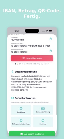 KlarBrief screenshot