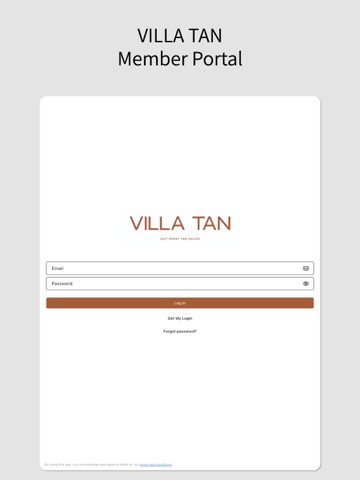 VILLA TAN iPad screenshot