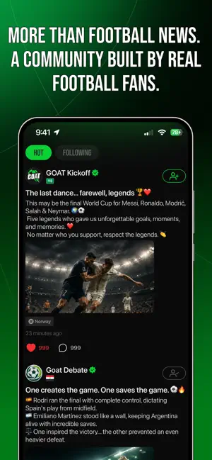 GOAT Football - Fantasy Game screenshot 2