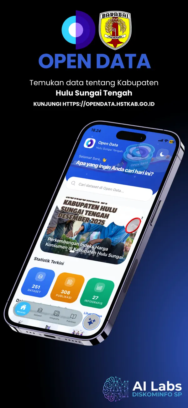 #1. Open Data HST (iOS) By: Dinas Kominfo Kabupaten Hulu Sungai Tengah