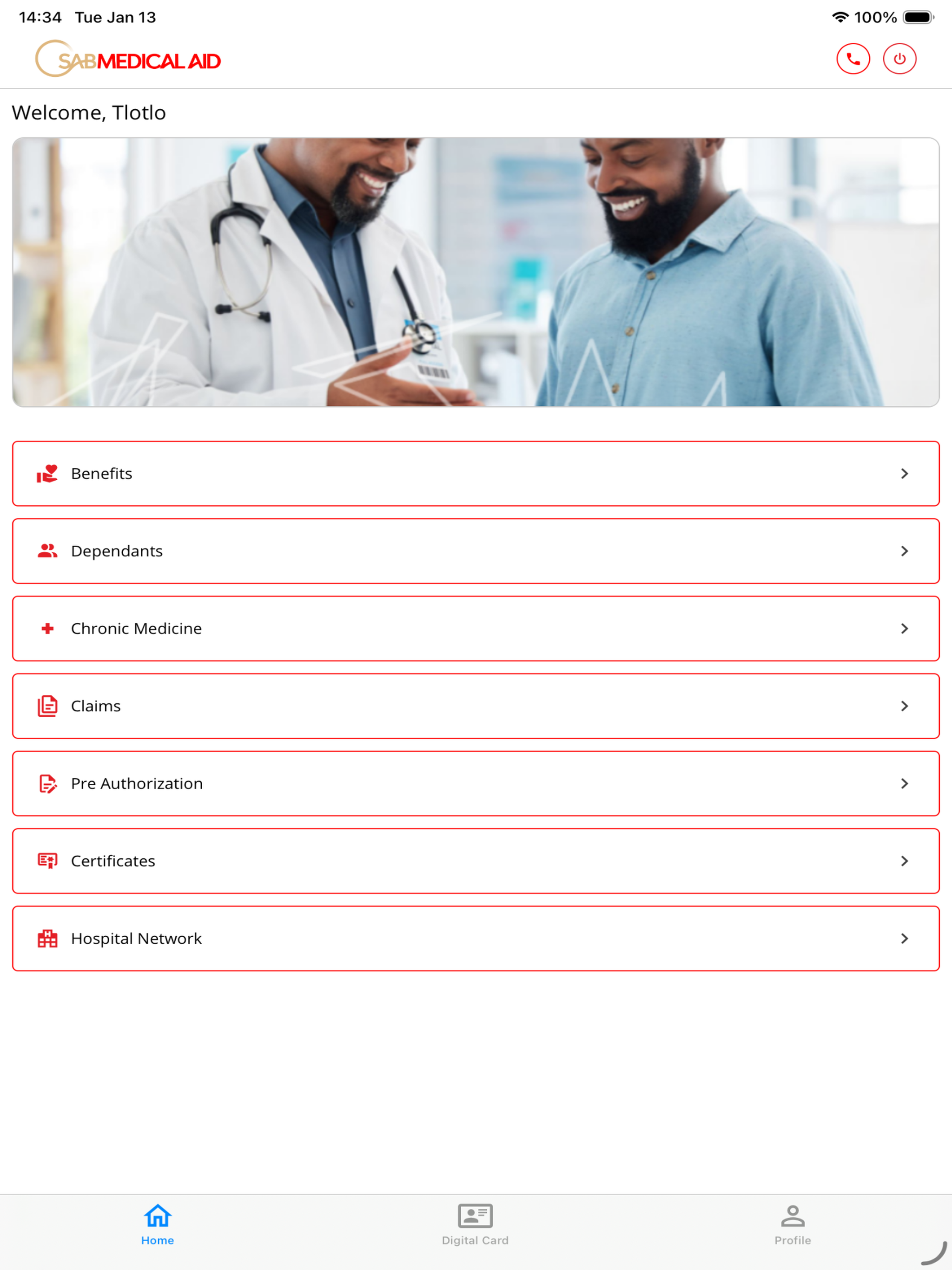 SAB Medical Aid screenshot 5
