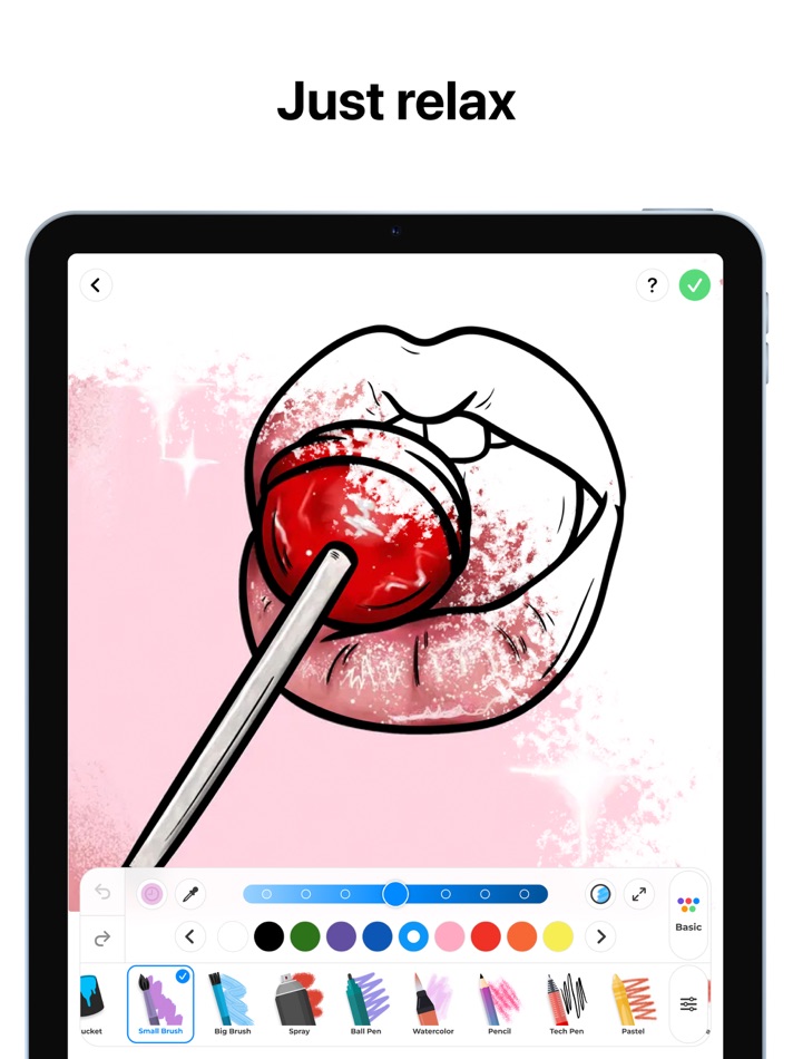 #6. Color Pop AI - Coloring Book (iOS) Podle: MWM