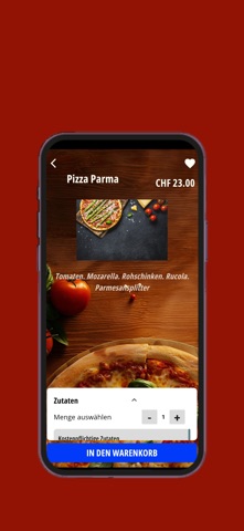 Pizzeria Klosterhof Rüti screenshot