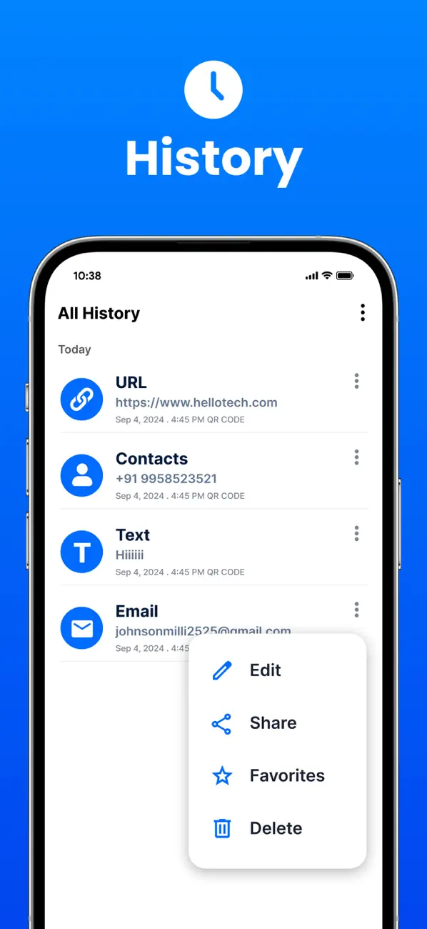 #4. Qr Code: Generator & Reader (iOS) Von: Jksol Infotech LLP