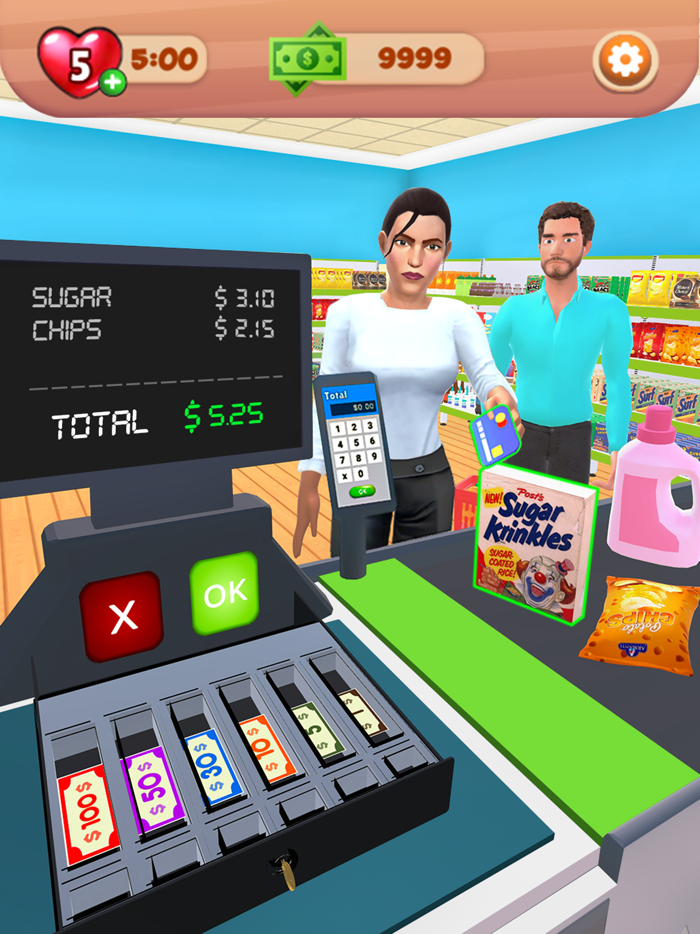Sort Maze Shopping simulator