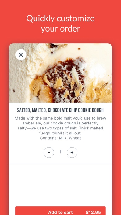 Salt & Straw iPhone screenshot 2 - Food & Drink app