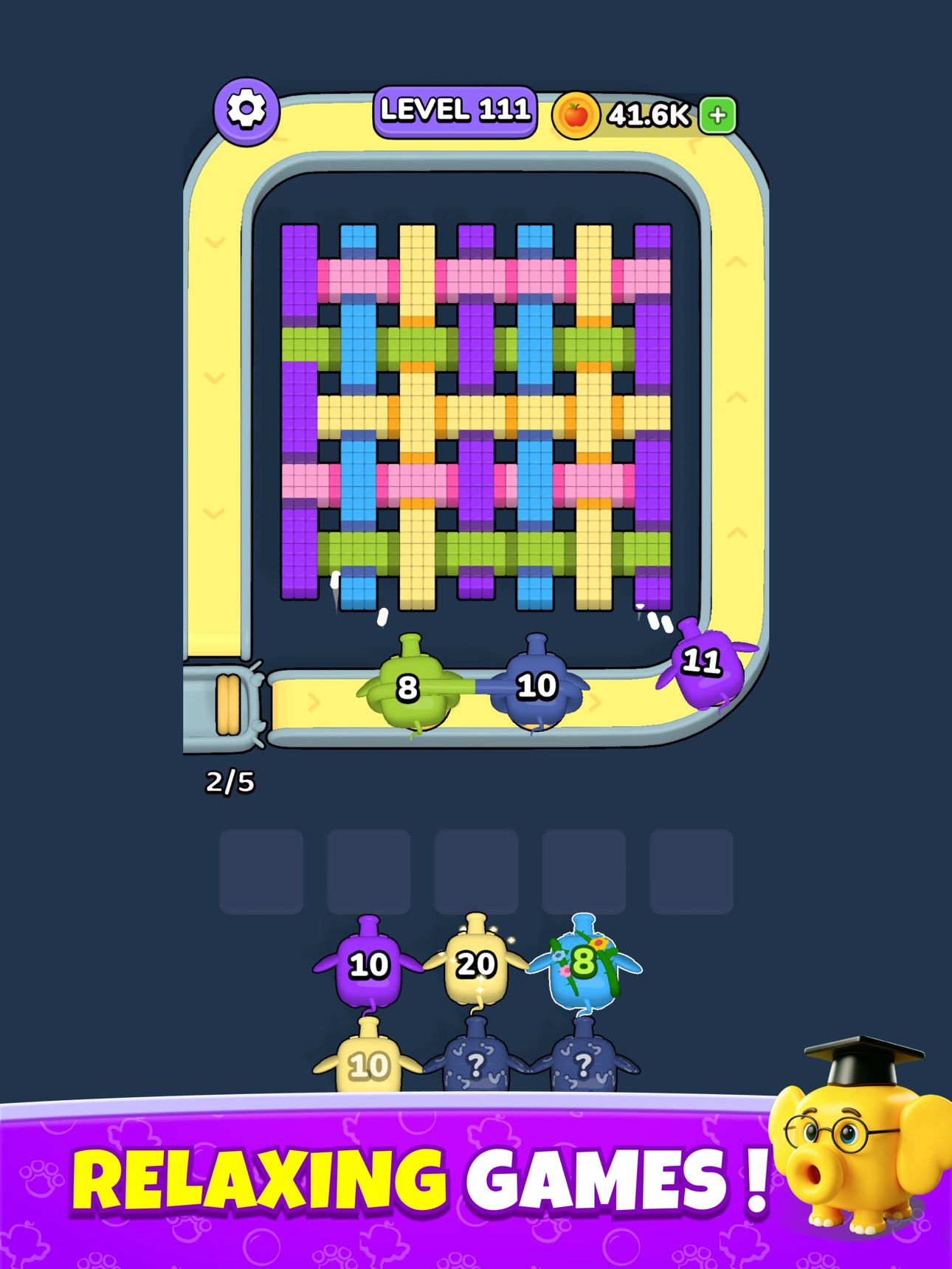 Screenshot 10 of Flow Safari：Pixel Color Puzzle